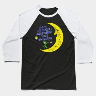 Sleepwalker and the moon Baseball T-Shirt